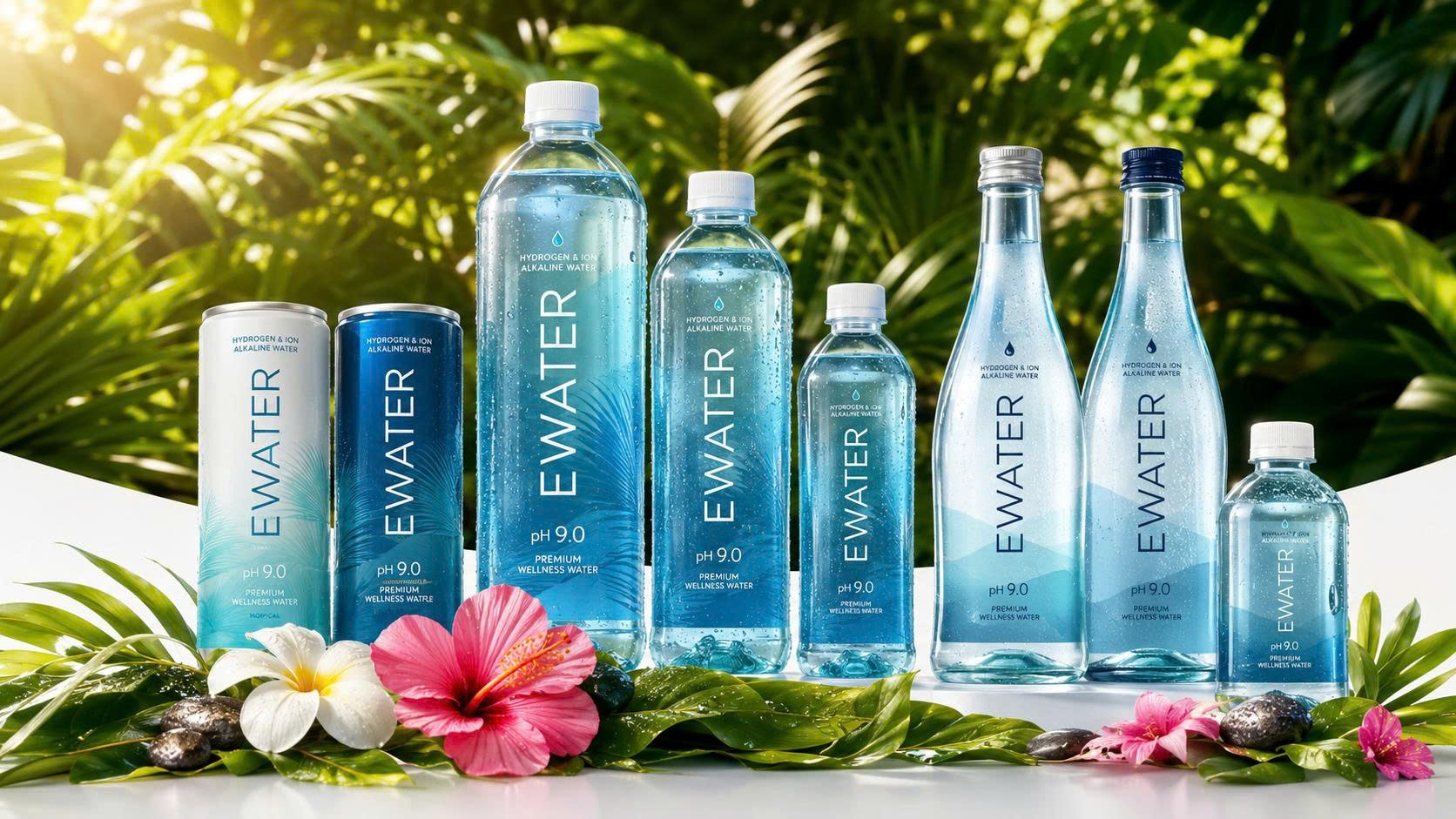 E-Water premium wellness water bottles